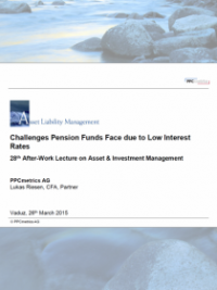 Challenges Pension Funds Face due to Low Interest Rates